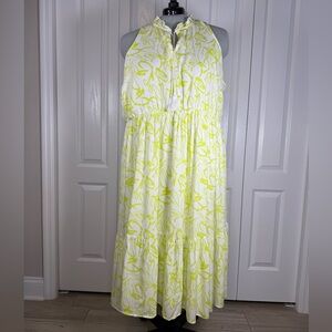 Torrid Midi Wash Gauze Tiered Dress - Size 4